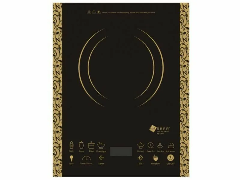 Mặt Trước Bếp Điện Từ Đơn Arber AB260 2000W Cảm Ứng