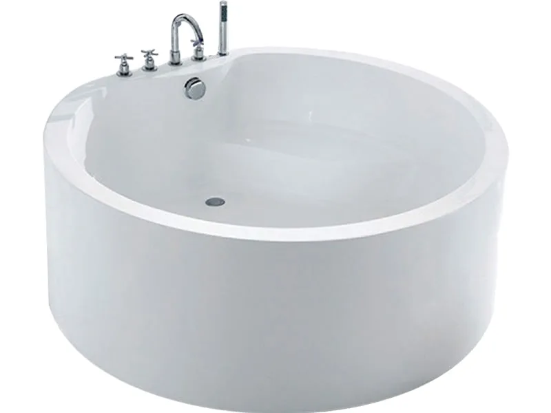 Mặt Trước Bồn Tắm Nằm Đơn Monaco Acrylic Monaco Mc-1004 Tròn Độc Lập