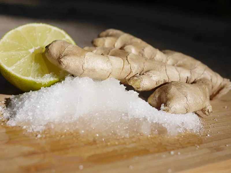 Chuẩn Bị Nguyên Liệu Để Làm Mứt Gừng Lát