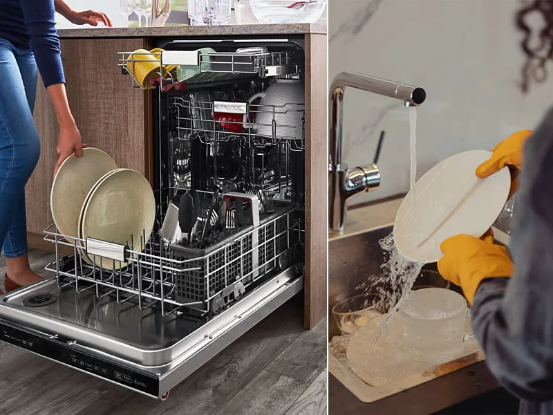 Máy Rửa Bát Giúp Tiết Kiệm Nước Gấp 2 - 3 Lần