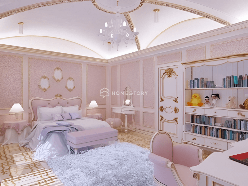 Kiểu Phòng Ngủ Cho Bé Gái Đẹp