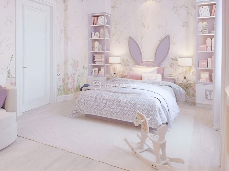 Mẫu Phòng Ngủ Cho Bé Gái Đẹp Dễ Thương