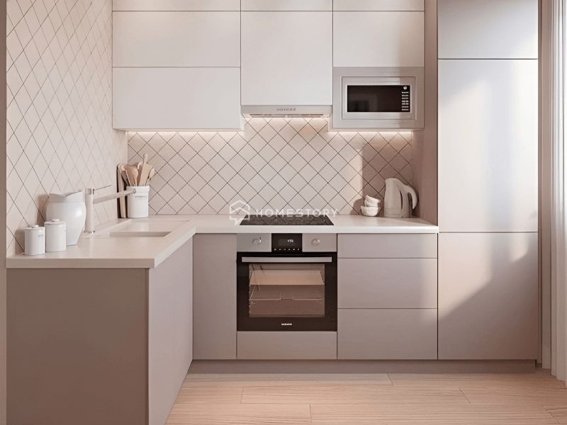 Nhà Bếp Phong Cách Tối Giản