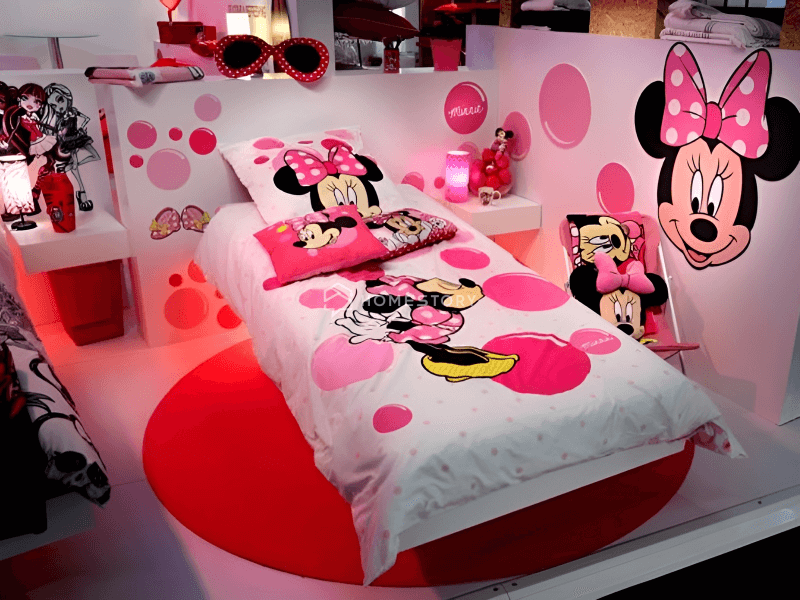 Phòng Cho Bé Gái Bắt Mắt