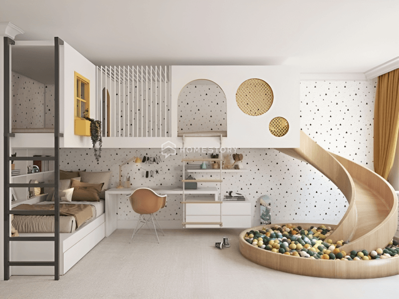 Phòng Ngủ Cho Bé Gái Đẹp