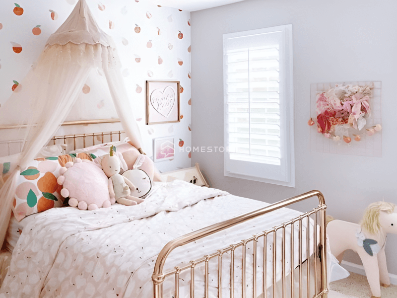 Thiết Kế Phòng Ngủ Cho Bé Gái Đẹp