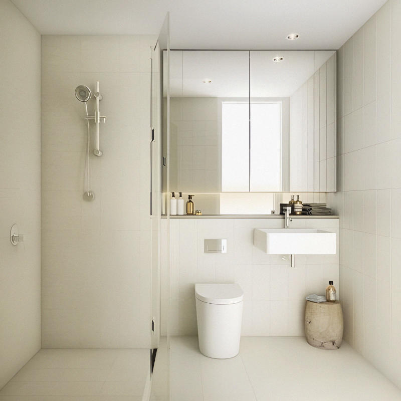 Mẫu Nhà Tắm 3M2