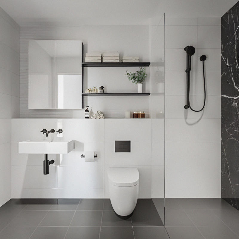 Mẫu Nhà Vệ Sinh 3M2 Gọn, Đẹp Và Sang Trọng