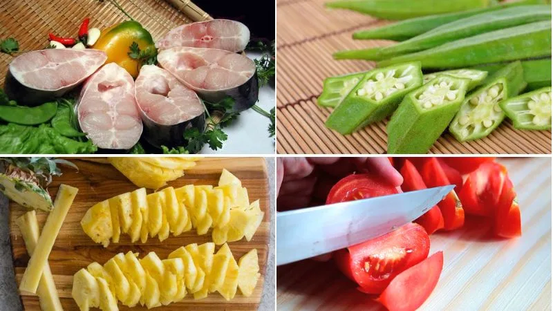 Cách Nấu Canh Chua Cá Basa Đậm Đà Chuẩn Vị Cực Đơn Giản 4 Sơ Chế Nguyên Liệu Canh Chua Cá Basa