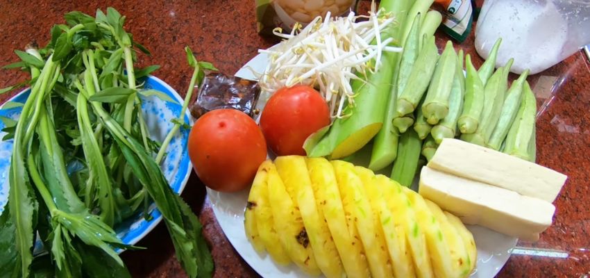 Cách Nấu Canh Chua Chay Thanh Đạm, Đơn Giản Tại Nhà 3 - Nguyen Lieu Nau Mon Canh Chua Chay