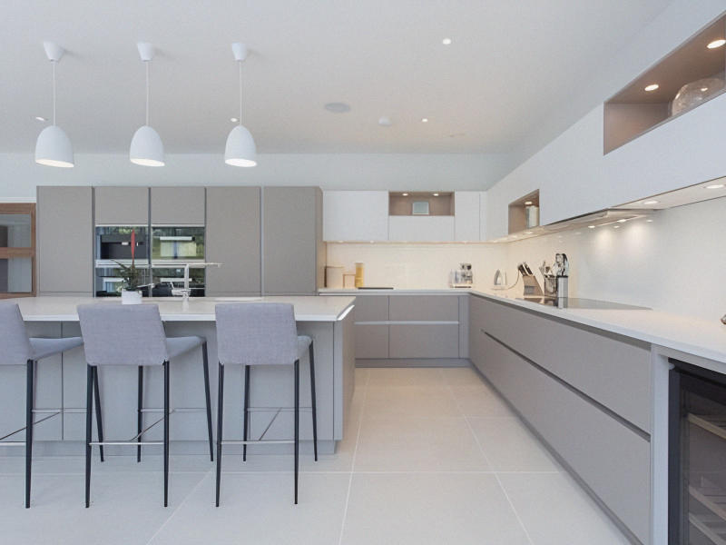 Mẫu Thiết Kế Nội Thất Phòng Bếp Hiện Đại Đẹp Và Đơn Giản 2 Nhà Bếp Hiện Đại Đơn Giản