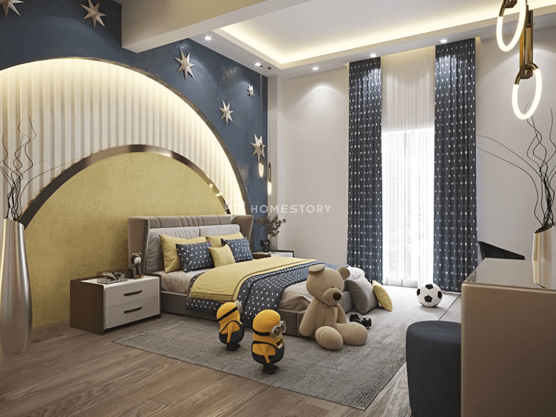 Thiết Kế Phòng Ngủ Bé Trai Hiện Đại, Đẹp Và Đơn Giản 9 Nội Thất Phòng Bé Trai