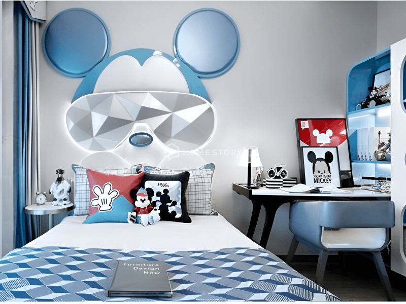 Thiết Kế Phòng Ngủ Bé Trai Hiện Đại, Đẹp Và Đơn Giản 18 Phòng Bé Trai Chủ Đề Hoạt Hình