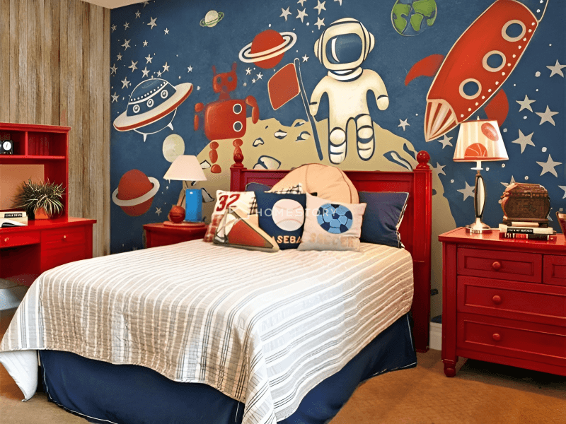 Thiết Kế Phòng Ngủ Bé Trai Hiện Đại, Đẹp Và Đơn Giản 22 Phòng Ngủ Bé Trai Đẹp