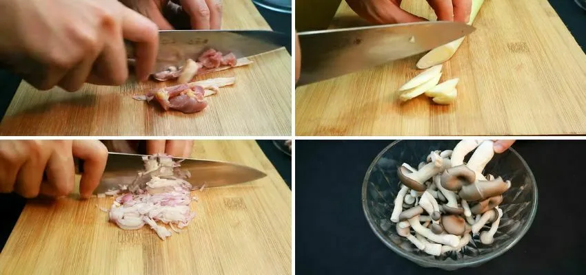 Cách Làm Gà Xào Nấm Ngon Miệng, Giàu Dinh Dưỡng 4 Sơ Chế Nguyên Liệu Cho Món Gà Xào Nấm