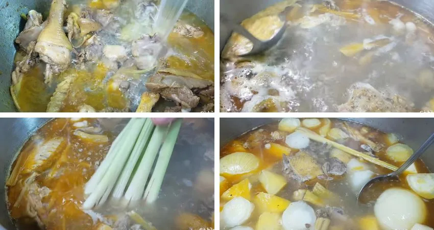 Cách Nấu Gà Hầm Sả Mềm Ngon, Ngọt Nước, Dễ Làm Tại Nhà 7 Hầm Gà