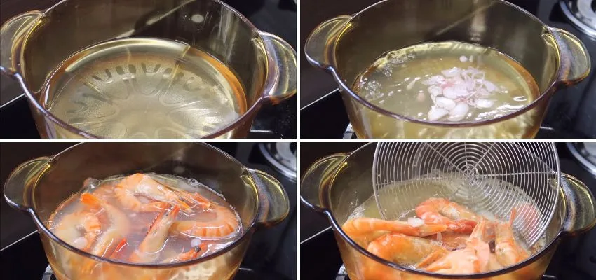 Cách Làm Tôm Hấp Nước Dừa Ngon Ngọt, Ai Làm Cũng Ngon 5 Hấp Tôm