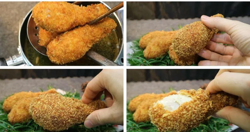 Hoàn Thành Món Đùi Gà Chiên Xù
