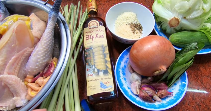 Cách Làm Gà Hấp Nước Mắm Đơn Giản, Ngon Tuyệt Đỉnh 3 Nguyên Liệu Gà Hấp Nước Mắm