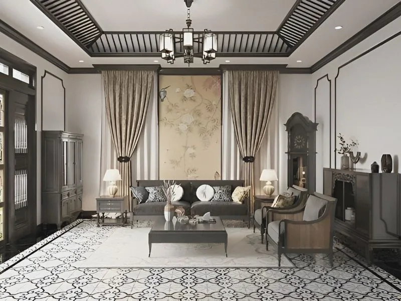 Mẫu Phòng Khách Truyền Thống Ấm Cúng Và Sang Trọng 5 Phòng Khách Truyền Thống Thu Hút