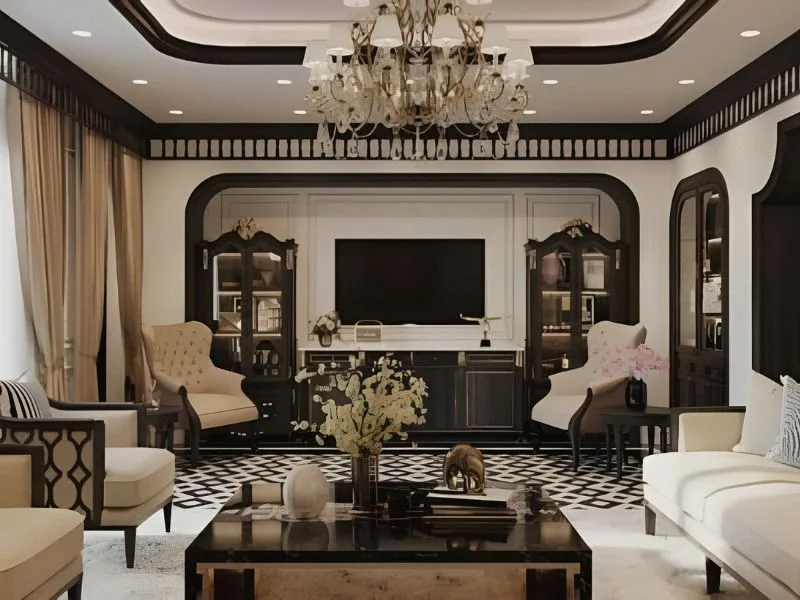 Mẫu Phòng Khách Truyền Thống Ấm Cúng Và Sang Trọng 10 Phòng Khách Truyền Thông Tinh Tế