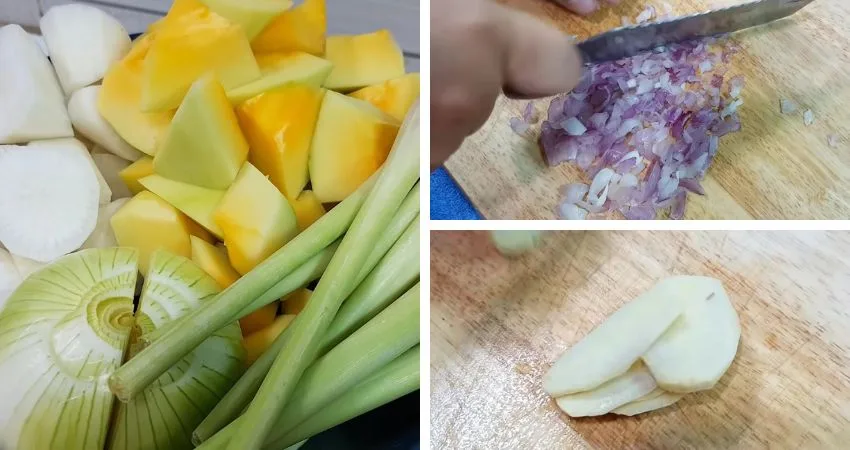 Cách Nấu Gà Hầm Sả Mềm Ngon, Ngọt Nước, Dễ Làm Tại Nhà 4 Sơ Chế Rau Củ