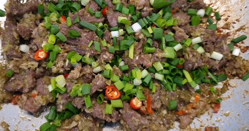 Cách Làm Thịt Bò Xào Sả Ớt Cay Cay, Vô Cùng Bắt Cơm 9 Thành Phần Bò Xào Sả Ớt Cực Hao Cơm