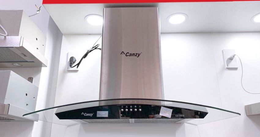 Máy Hút Mùi Treo Tường Phù Hợp Với Không Gian Bếp Rộng