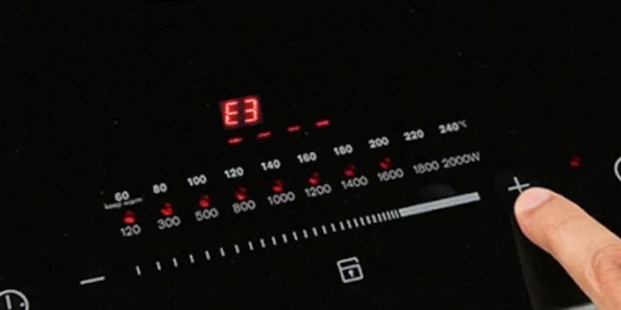 Lỗi E3 Bếp Từ Thường Do Nguồn Điện Hoặc Tản Nhiệt