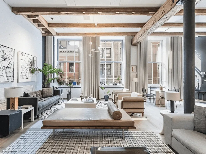 Mẫu Căn Hộ Phong Cách Loft