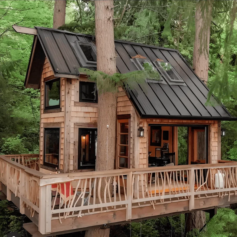 Những Mẫu Nhà Trên Cây Khiến Bạn Muốn Rời Bỏ Cuộc Sống Thành Phố 9 Mẫu Nhà Trên Cây Đẹp