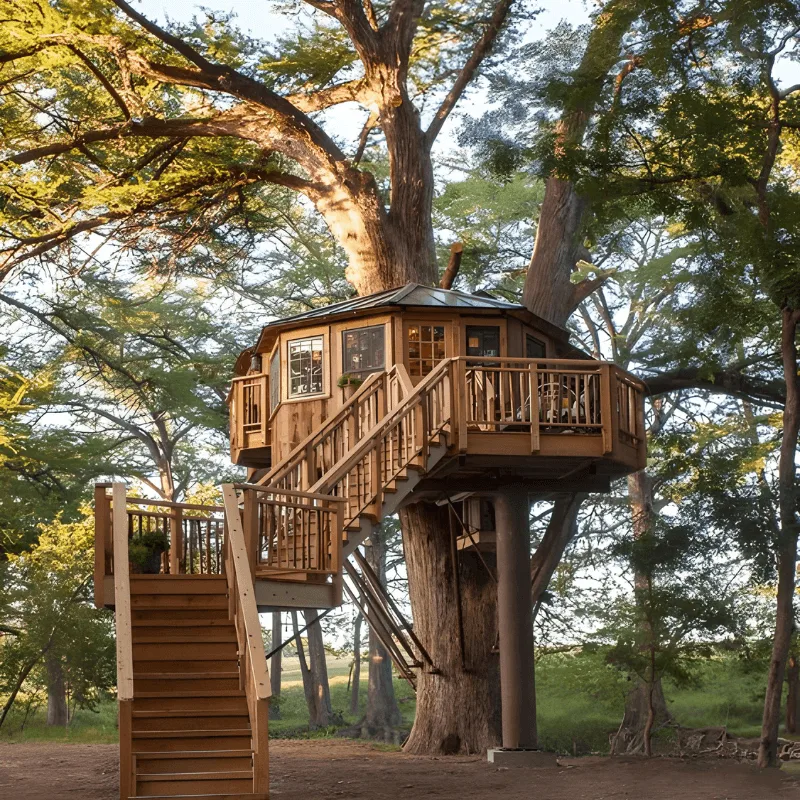 Những Mẫu Nhà Trên Cây Khiến Bạn Muốn Rời Bỏ Cuộc Sống Thành Phố 3 Ngôi Nhà Trên Cây Đẹp
