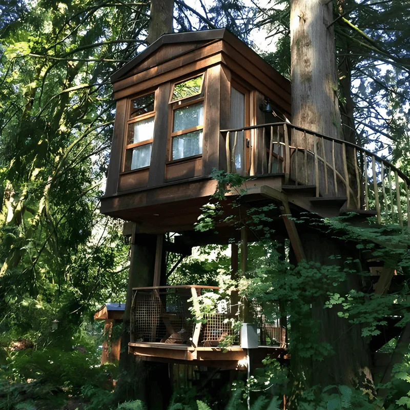 Những Mẫu Nhà Trên Cây Khiến Bạn Muốn Rời Bỏ Cuộc Sống Thành Phố 4 Ngôi Nhà Trên Cây