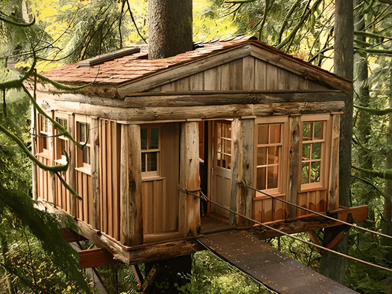 Những Mẫu Nhà Trên Cây Khiến Bạn Muốn Rời Bỏ Cuộc Sống Thành Phố 6 Nhà Trên Cây Độc Đáo