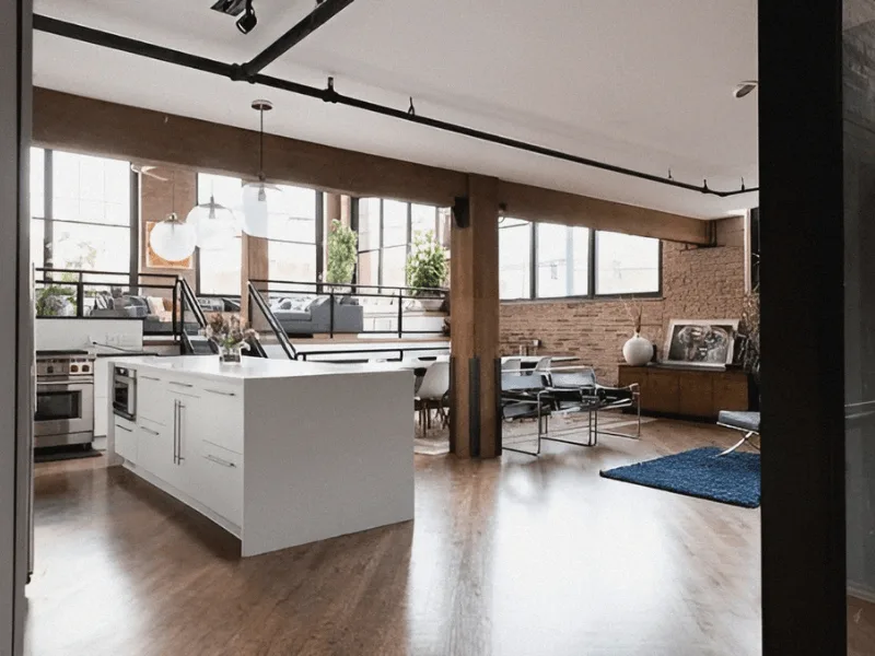 Nội Thất Căn Hộ Phong Cách Loft