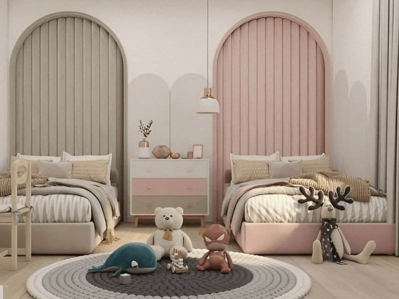 Mẫu Thiết Kế Phòng Ngủ Cho 2 Chị Em Gái Xinh Xắn, Đáng Yêu 20 Trang Trí Phòng Ngủ Cho 2 Bé Gái