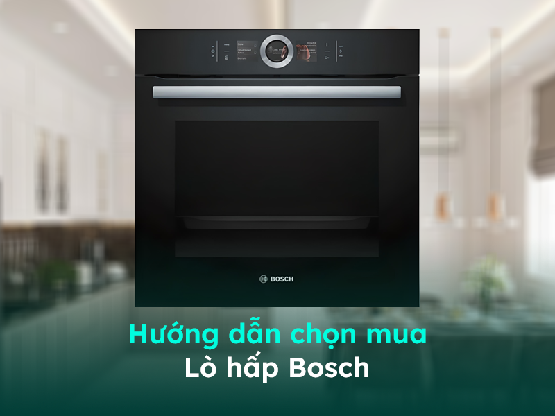 Hướng dẫn ccash chọn mua lò hấp cao cấp Bosch
