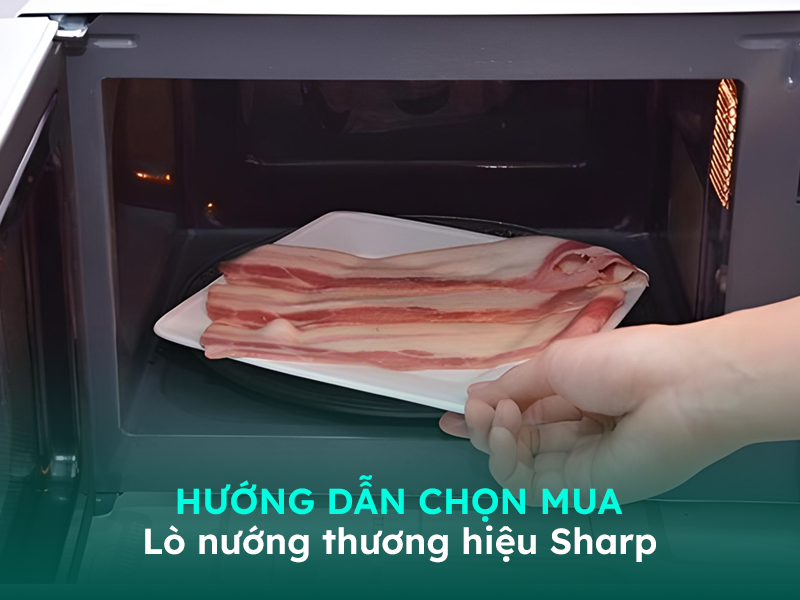 Hướng dẫn chọn mua lò nướng Sharp