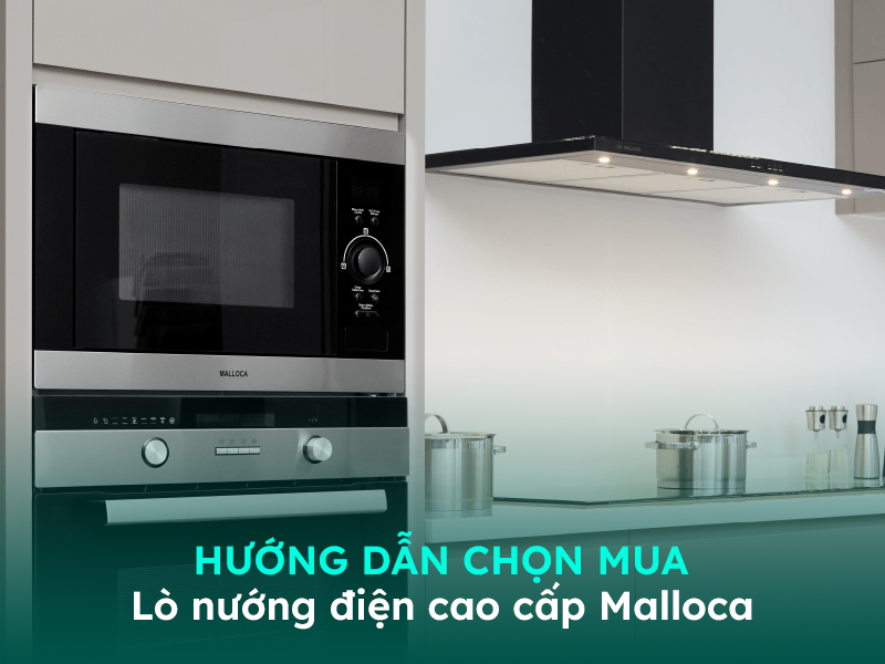 Hướng dẫn lựa chọn lò nướng Malloca chất lượng