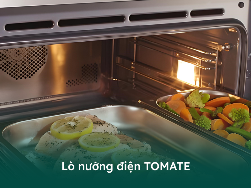 Lò nướng điện Tomate - Mang đến bữa tiệc ẩm thực tinh tế cho gia đình bạn