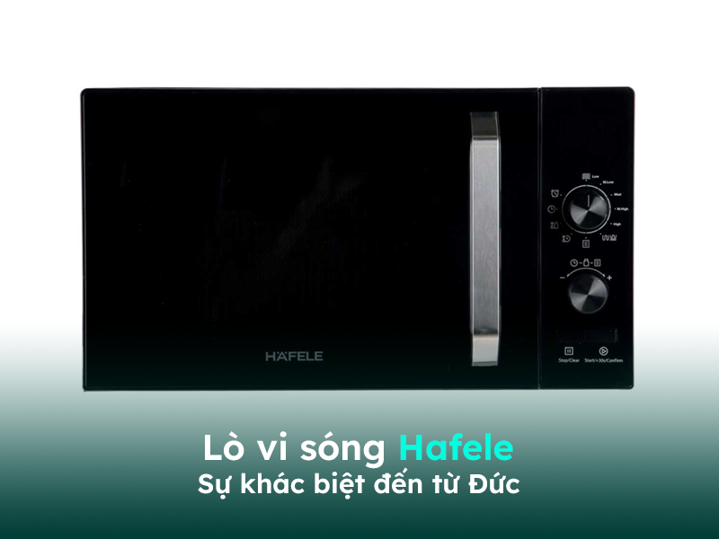 Giới thiệu về lò vi sóng cao cấp Hafele
