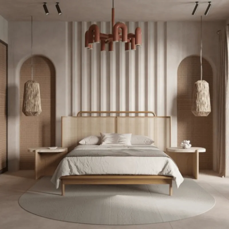 Mẫu Phòng Ngủ Wabi Sabi