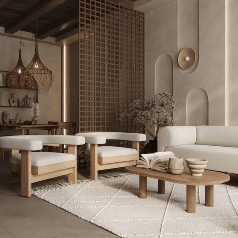 Phòng Khách Kiểu Nhật Bản