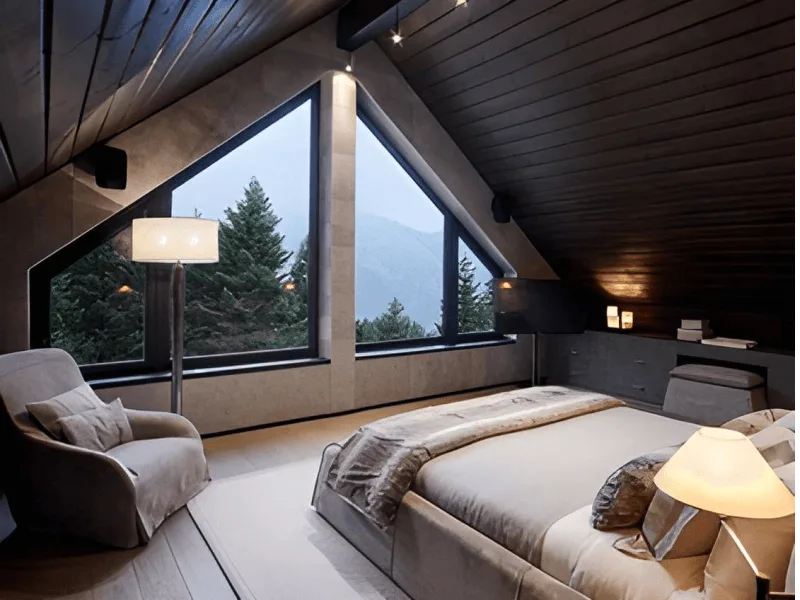 Phòng Ngủ Gác Mái Đẹp