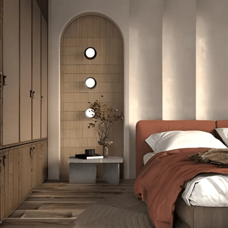 Phòng Ngủ Phong Cách Wabi Sabi