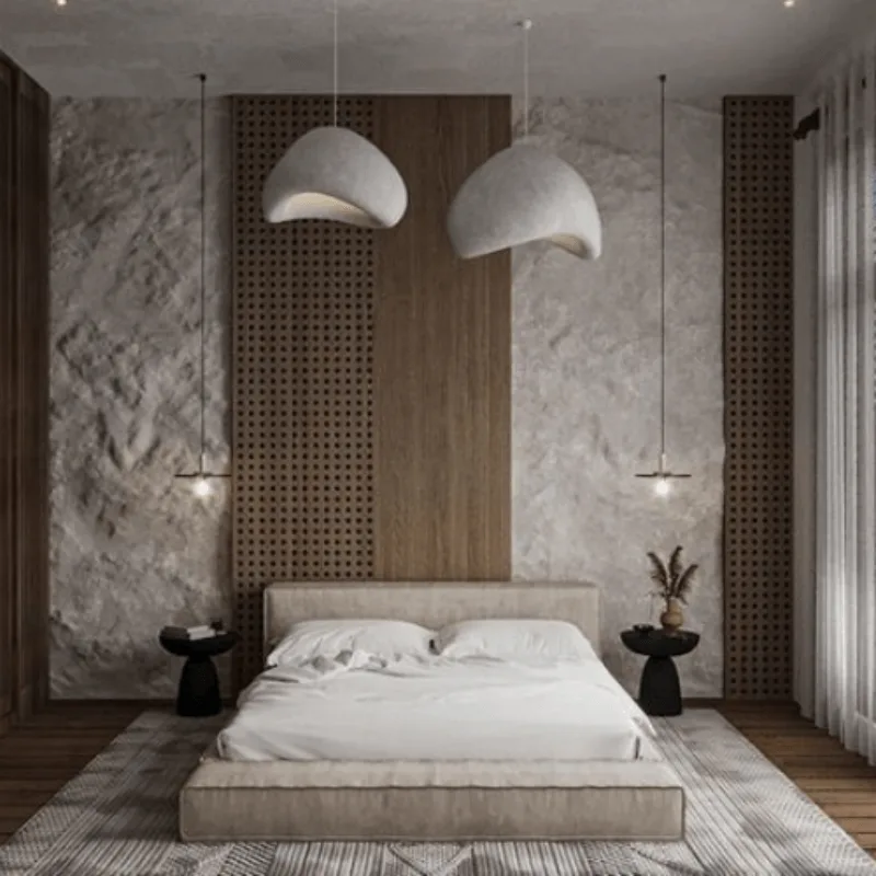 Thiết Kế Phòng Ngủ Kiểu Wabi Sabi