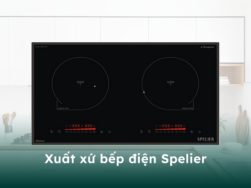 Xuất xứ của bếp điện thương hiệu Spelier