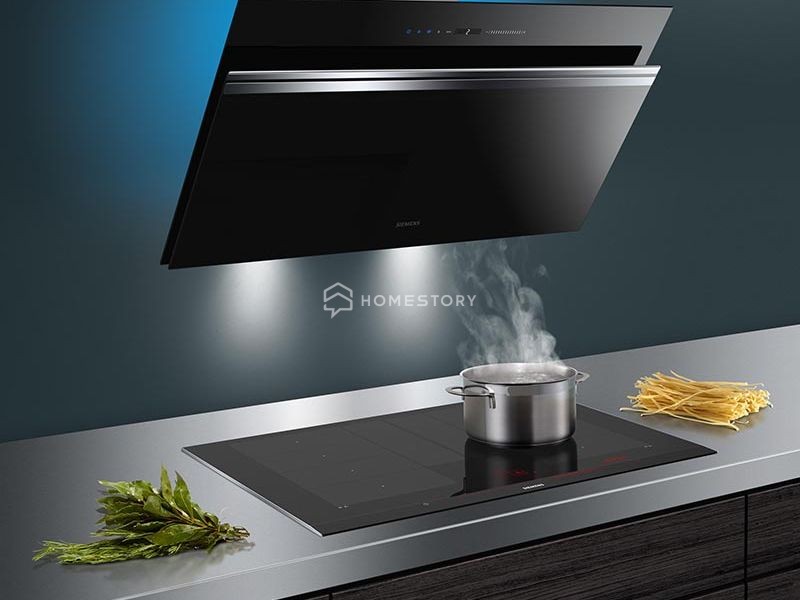 Máy Hút Mùi Kính Vát Là Gì? Lợi Ích Và Tính Năng Ra Sao? 5 Bếp Càng Rộng, Nấu Càng Nhiều Thì Phải Chọn Máy Hút Mùi Có Công Suất Lớn