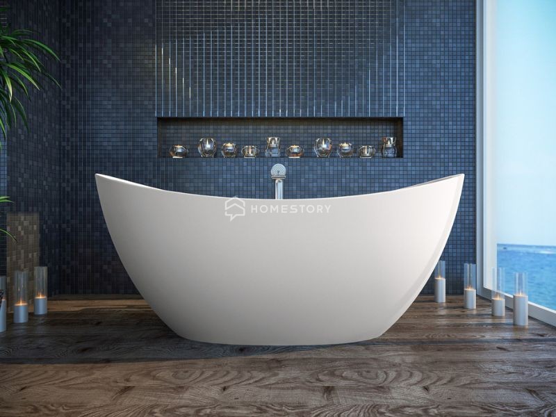 Bạn Hãy Chọn Kích Thước Bồn Tắm Ngồi Theo Diện Tích Phòng Tắm