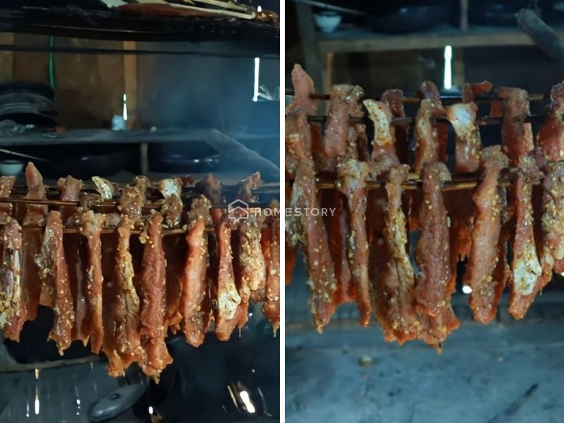 Cách Làm Thịt Lợn Gác Bếp Thơm Ngon 7 Gác Bếp Thịt Lợn